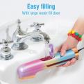 Easy filling with large water fill door