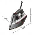 Iron is 6 inches tall, 11.25 inches wide, and 4.75 inches deep